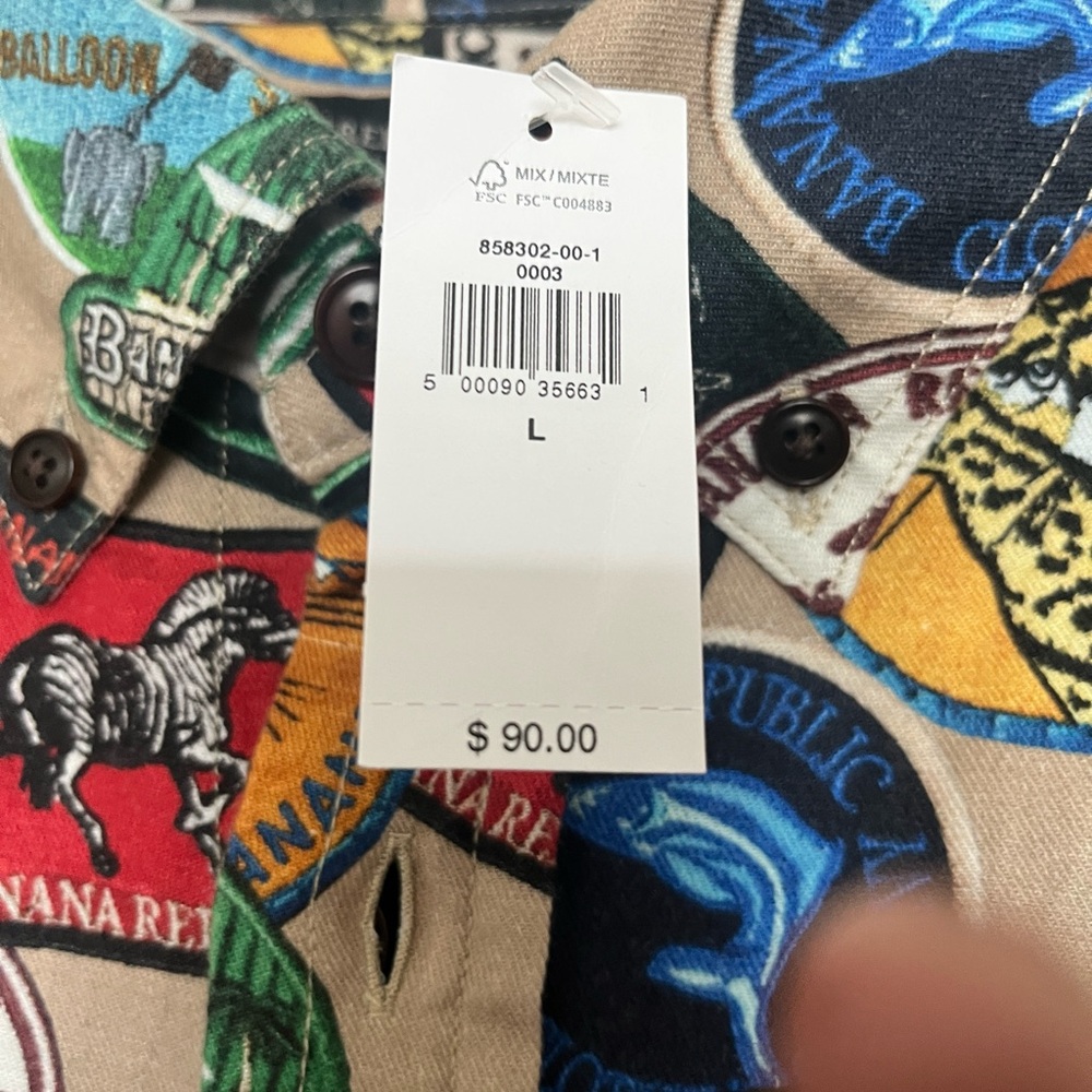 Banana Republic Safari Travel Shirt
